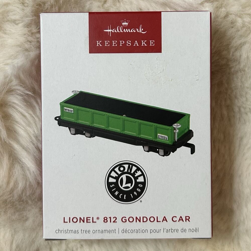 2025 HALLMARK KEEPSAKE ORNAMENT LIONEL 812 GONDOLA CAR